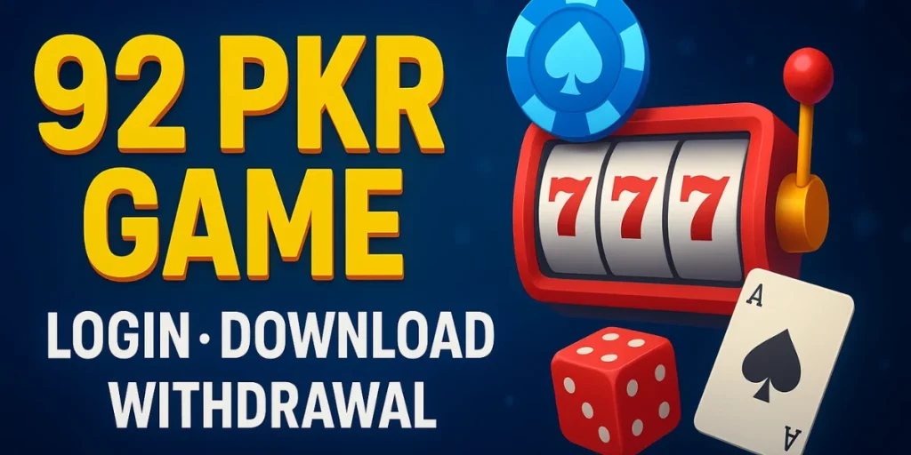 92 PKR Game Login