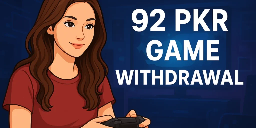 92 PKR Game Withdrawal