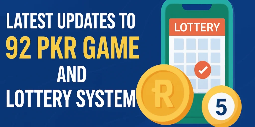 Latest Updates to 92 PKR Game