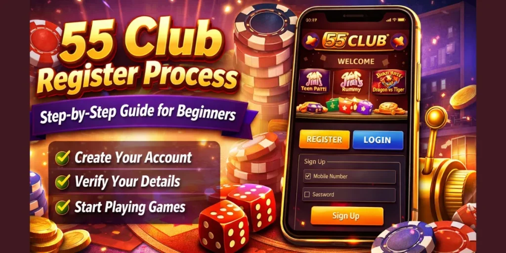 55 Club Register Process